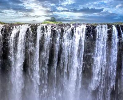 Восхитительная картина Водопада Виктория для загрузки