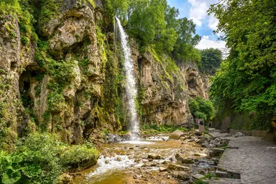 Водопады: потрясающие фотографии в формате JPG