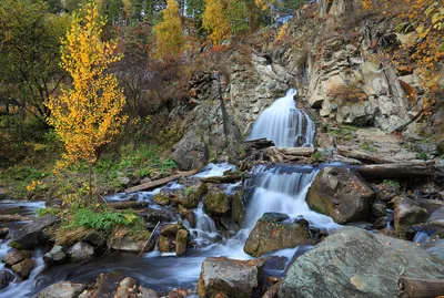 Невероятные арт-фото водопадов Алтая