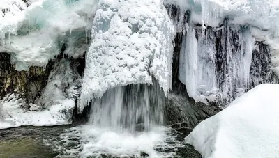 Фото водопада Алтай в высоком разрешении (4K)