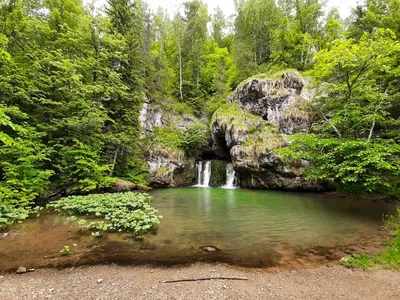 Фотки на айфон с водопадами Башкирии: вдохновляющие снимки природы.