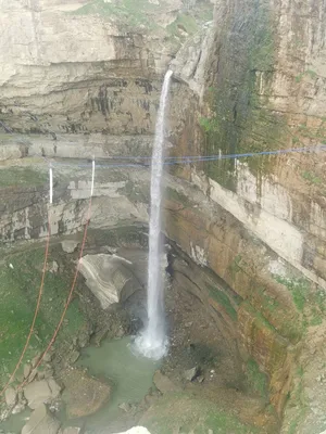 Рисунки водопадов Дагестана в стиле арт