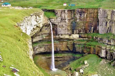 Великолепные виды водопадов Дагестана на фото