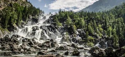 Фото водопадов горного алтая - красивые и доступные бесплатно