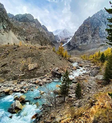 Рисунки водопадов горного алтая