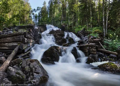 Новые и красивые фото Водопады Карелии в HD качестве