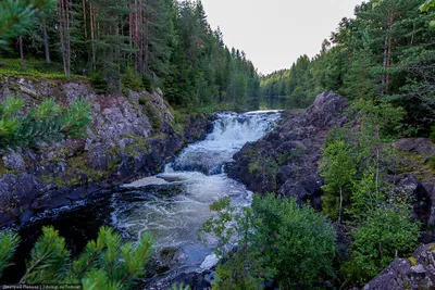 Нежные и впечатляющие обои Водопады Карелии для вашего устройства