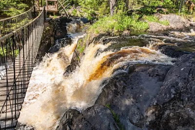 Фотографии водопадов Карелии: удивительное путешествие по водному миру