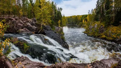 Лучшие изображения Водопады Карелии для скачивания