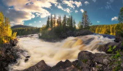 Запечатлей водопады Карелии на фото: впечатляющая коллекция