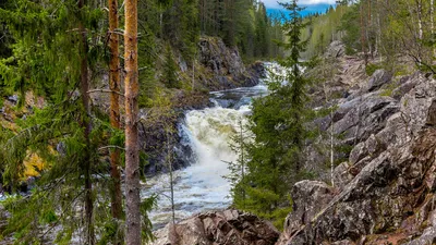 Карельские водопады на фото: потрясающее зрелище для глаз