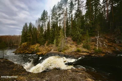 Фото водопадов Карелии: насладитесь HD изображениями в полном разрешении