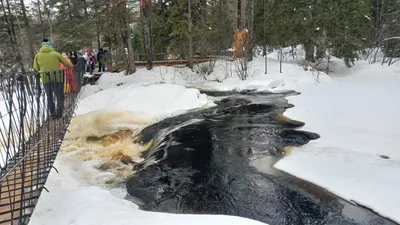 Гроза потрясающей красоты: Водопады Карелии на фото