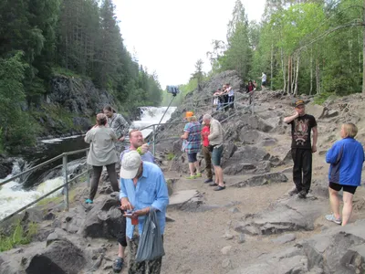 Сквозь облака водопадов: волшебные места Карелии