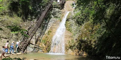 Обои на рабочий стол с водопадами Краснодарского края