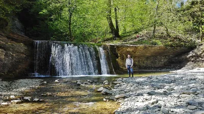 Удивительные фото водопадов Краснодарского края в хорошем качестве