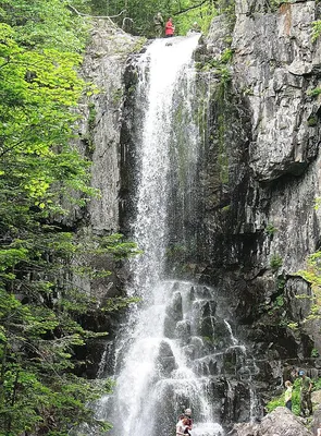 Водопады приморья в различных размерах