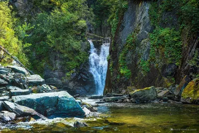 Водопады телецкого озера  фото