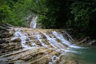 Великолепные водопады в Геленджике