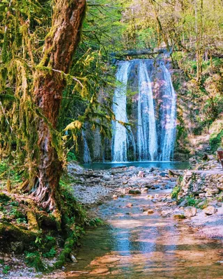 Только свежие фотографии водопадов в Сочи