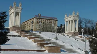 Зимние впечатления от Волгограда: Изображения для всех устройств