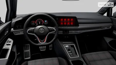 Фото Volkswagen Golf GTI 2023 на фоне лета