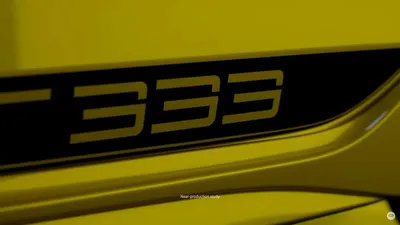 Фото Volkswagen Golf R 2023 на закате