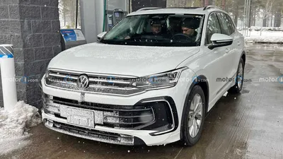 Скачайте фото Volkswagen Tiguan R-Line 2023 в формате PNG