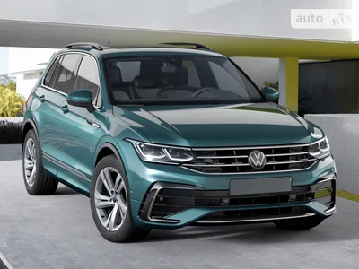 Наслаждайтесь красотой Volkswagen Tiguan R-Line 2023 на фото