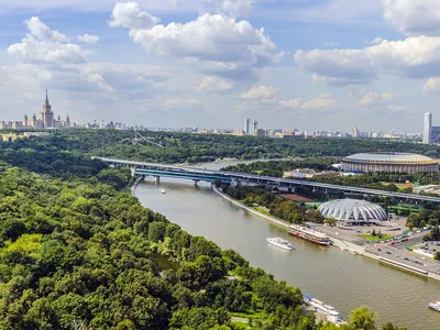 Зимний фотосет: Воробьевы горы во всей красе