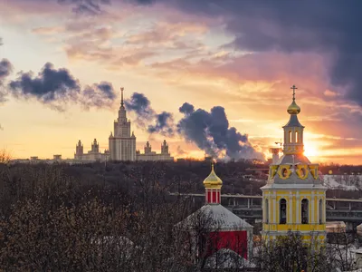 Завораживающие фото Воробьевых гор в столице