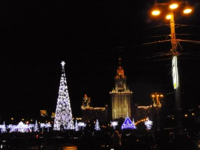 Фотографии Воробьевых гор в Москве