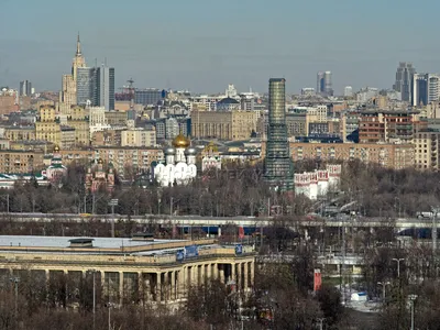 4K фотография Воробьевых гор в Москве: насладитесь высокой четкостью