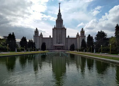 Фотография Воробьевых гор в Москве: превратите экран в окно в природу