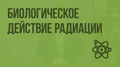 Картинка: Радиация и ее влияние на продолжительность жизни человека