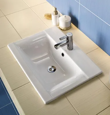 26) Врезная раковина в ванной: фото в хорошем качестве для скачивания