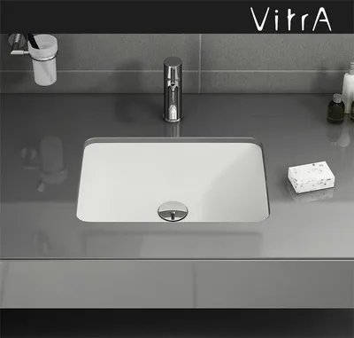 Врезная раковина в ванной: красота и функциональность в одном фото