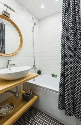 Фото врезной раковины в ванной: превосходное сочетание формы и функциональности