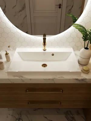Врезная раковина в ванной: сделайте свою ванную комнату уникальной