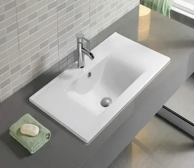 7) Картинка ванной с врезной раковиной. Скачать бесплатно в формате JPG, PNG, WebP