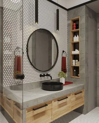 Элегантные решения для ванной комнаты: встраиваемые раковины (фото)