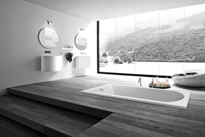 Вдохновляющие идеи для ванной комнаты с встроенной ванной