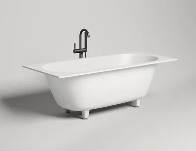 Ванная комната с встроенной ванной: стиль и комфорт