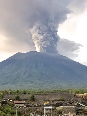 Вулкан Агунг: Великолепные фото в высоком разрешении