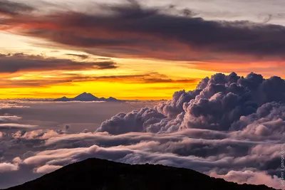 Захватывающие виды Вулкана Агунг на фото