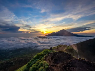 Фотографии природного чуда - Вулкан Агунг