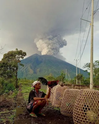 Земля и огонь: Фотографии Вулкана Агунг