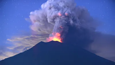Вулкан Агунг: Шедевры фотографии природы