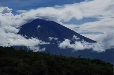 Скачать бесплатно фото вулкана Агунг