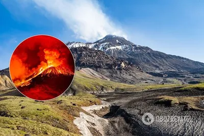 Вулкан безымянный в HD: Фото для настольных обоев